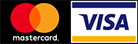 Pay with Mastercard and VISA